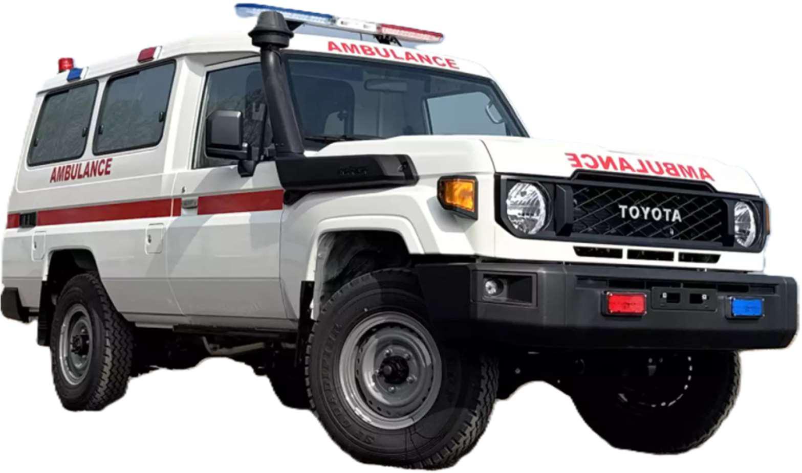 VEHICULE TOYOTA LAND CRUISER HZJ 78L DIESEL AMBULANCE